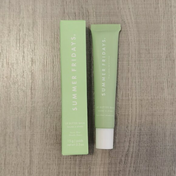 ♥1Pcs:Sweet Mint/Summer Fridays Lip Butter Balm/New - Picture 1 of 3